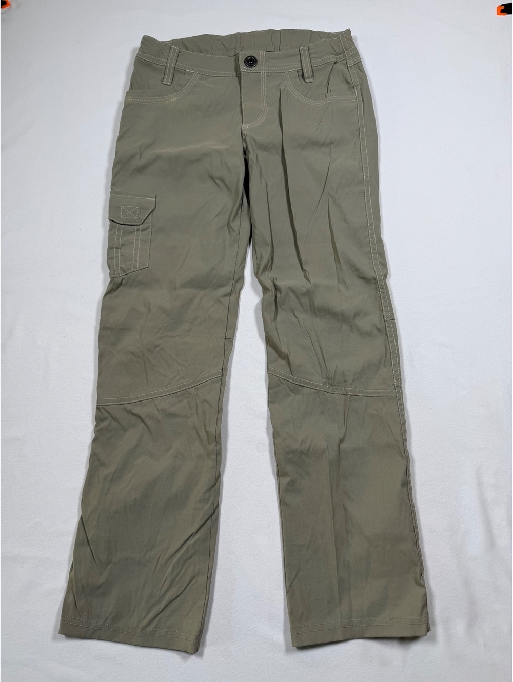 KUHL Kids Cargo Pants Size M (10) Olive Green